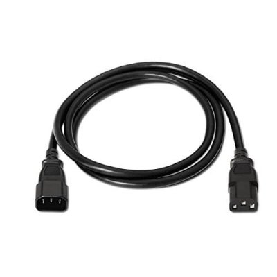 WENTRONIC Goobay 68602 Rallonge pour Appareils Froids, 1.5 m Longueur, Noir