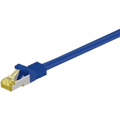 GOOBAY  - 91664 - 25 m - Cat7 - s/ftp (s-stp) - RJ-45 - RJ-45 - Bleu