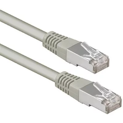GOOBAY  93569 CAT 6 C&acirc;ble de Liaison, S/FTP (PiMF), Gris, 1m Longueur