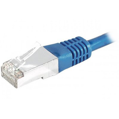 GOOBAY  95502 CAT 6 C&acirc;ble de Liaison, S/FTP (PiMF), Bleu, 3 m Longueur