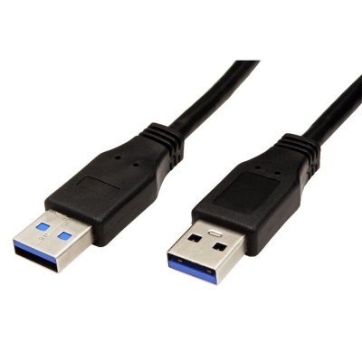 GOOBAY  95717 C&acirc;ble SuperSpeed USB 3.0, Noir, 1m Longueur
