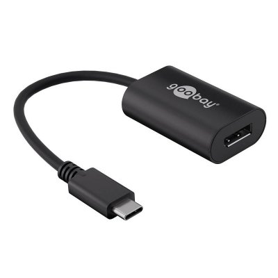 GOOBAY  Adaptateur USB 3.1 Type-C / DisplayPort (M/F)