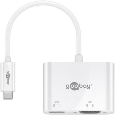 GOOBAY  adaptateur USB 3.1 type C vers HDMI + VGA
