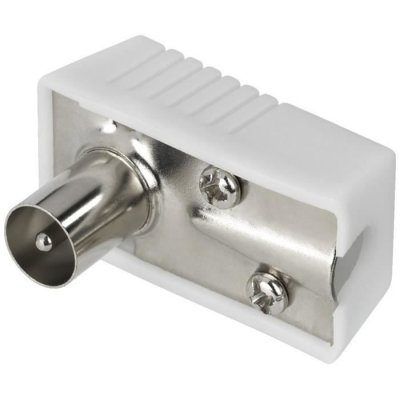 GOOBAY  Fiche Antenne Coud&eacute;e Coaxiale 9,5 mm