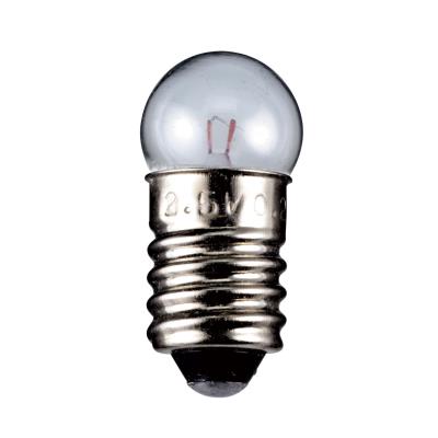 GOOBAY  Lot de 10 Ampoules Globulaire Culot E10 3,5 V 0,7 W, 200 mA