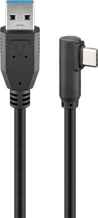 Goobay Usb-C Stusb A 3.0 90&deg; St Bk 1,5m