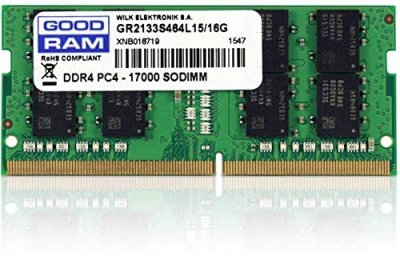 GOODRAM  Gr2666s464l19/16g 1x16gb Ddr4 2666mhz Ram Argent&eacute;