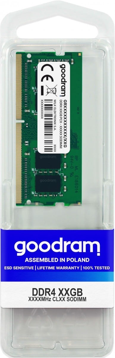 GOODRAM  Gr3200s464l22 1x16gb Ddr4 3200mhz Ram Memory Vert