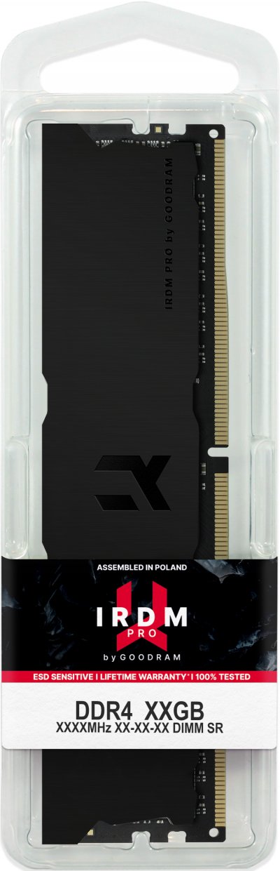 GOODRAM  IRP-K3600D4V64L18/64GDC IRDM DEEP BLACK module de m&eacute;moire 64 Go 2 x 32 Go DDR4 - Neuf