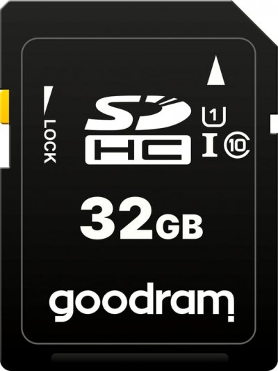 GOODRAM  S1A0 - Carte m&eacute;moire flash - 32 Go - Video Class V10 / UHS-I U1 / Class10 - SDHC UHS-I