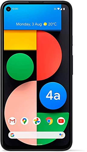 GOOGLE  Pixel 4a 5G 6Go/128Go Noir (Juste Noir) Double SIM