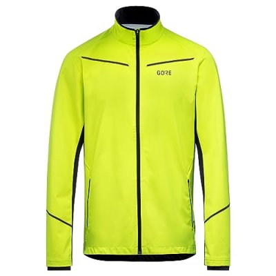 GORE WEAR  R3 Homme Veste Partial GORE-TEX INFINIUM, L, Jaune fluo/Noir