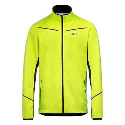 GORE WEAR  R3 Homme Veste Partial GORE-TEX INFINIUM, M, Jaune fluo/Noir
