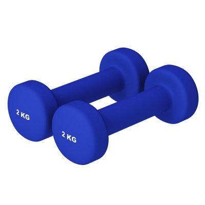 GORILLA SPORTS  1 KG (2x0,5) &agrave; 10kg (2x5,0) Halt&egrave;res Fitness en Vinyle