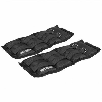 GORILLA SPORTS  Paire de Bandes lest&eacute;es - De 2 x 0,5 KG &agrave; 2 x 5 KG