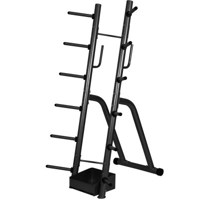 GORILLA SPORTS  Support de Rangement/Rack de Rangement Body Pump Gris