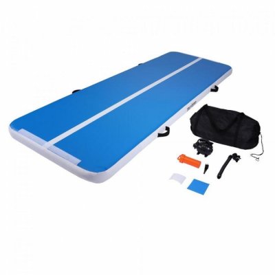 GORILLA SPORTS &reg; Tapis de gym gonflable AirTrack 300 x 100 x 10 cm
