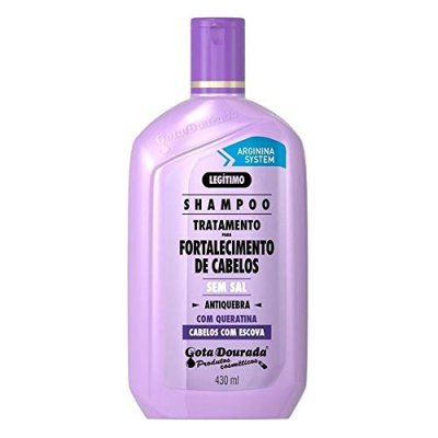 GOTA DOURADA  shampoing fortifiant avec pinceau 430 ml