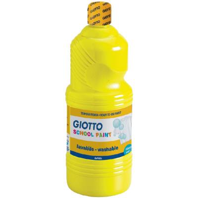 GENERIQUE Gouache liquide lavable Giotto School Paint - Jaune primaire