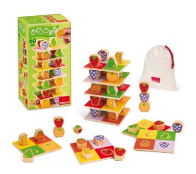 GOUL a Jeu-pi&egrave;ce 60 d'&eacute;quilibre de la tour de fruits
