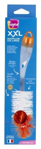  Goupillon Col Large 2 En 1 Anti-bact&eacute;rien Xxl Tigex - Le Goupillon