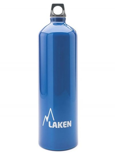 LAKEN Gourde Futura de  avec bouchon &agrave; vis, anneau et goulot &eacute;troit 1L