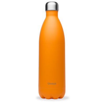QWETCH Gourde isotherme 1l 1 pi&egrave;ce(s) gourde inox 1l orange - 