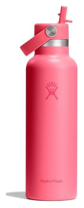 HYDRO FLASK Gourde isotherme  Standard Flex Straw 621 ml rose vif