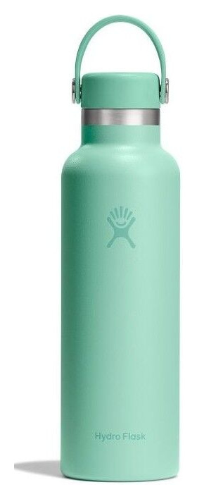 HYDRO FLASK Gourde isotherme  Standard Mouth 621 ml vert sir&egrave;ne