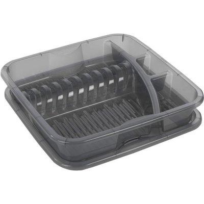 ROTHOBABYDESIGN Gouttoir &agrave; vaisselle g&eacute;om&eacute;trique Rotho Anthracite