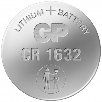 GP BATTERIES  0601632C1 Pile Bouton CR1632/3 V