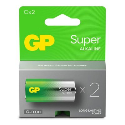 GP Batteries Super Pile LR14 (C) alcaline(s) 1.5 V 2 pc(s)