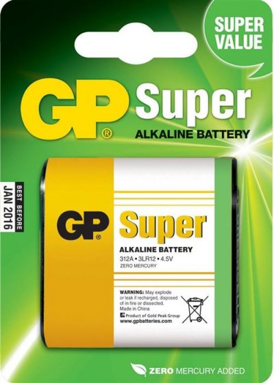 GP BATTERIES GP Blister de 1 Alcaline Super LR312