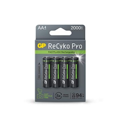 GP  Piles Rechargeables Pro AA 2000mAH X4
