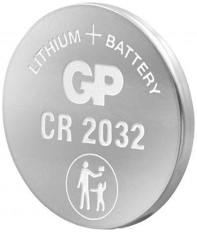 GP BATTERIES GPBM Piles bouton Lithium CR2032 - blister de 1 pile