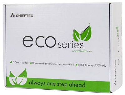 CHIEFTEC Gpe-500s 500 watts 50 hz 24-broches atx noir