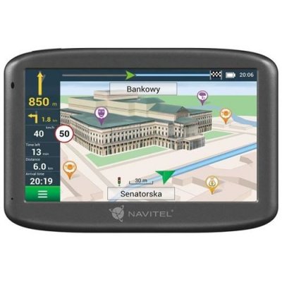 NAVITEL GPS  E505 Magnetic noir