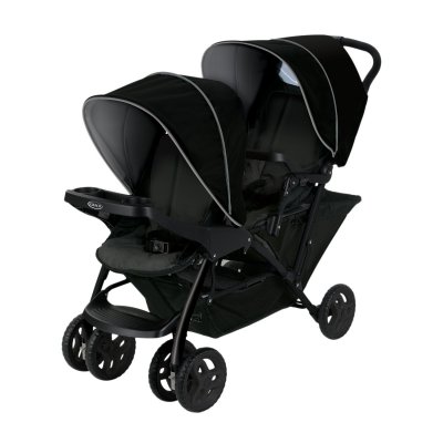 GRACO  Stadium Duo Click Connect poussette, noire et grise