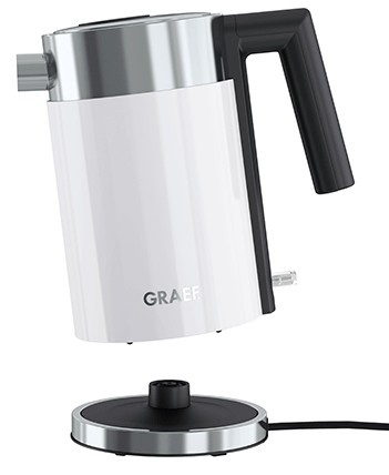GRAEF  WK 401 - Bouilloire - 1 litre - 2 kWatt - blanc 