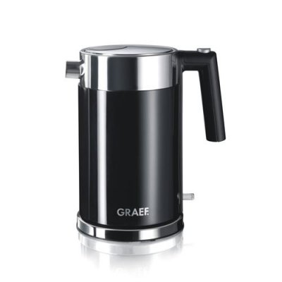 GRAEF  WK 62 - Bouilloire - 1.5 litres - 2.2 kWatt - Inox/noir