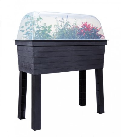 GRAF  - carr&eacute; potager sur pieds avec serre 645143