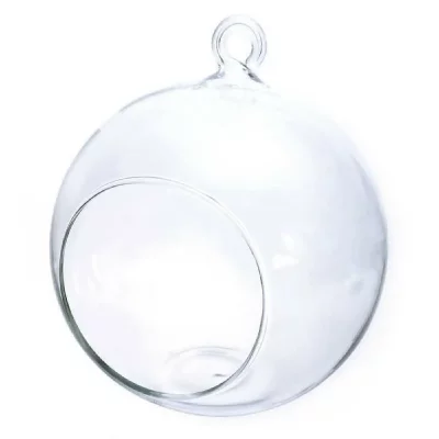 GRAINE CREATIVE Graine cr&eacute;ative - Boule verre ouverte 8 cm