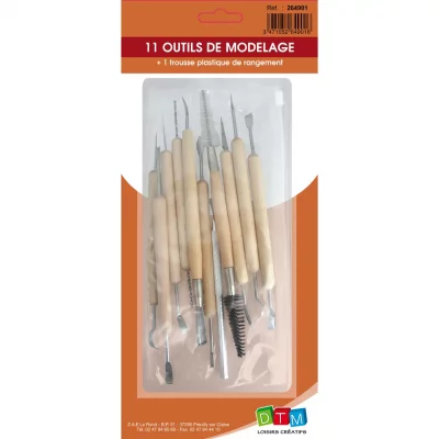 FERRY Graine Cr&eacute;ative - Set 11 Accessoires De Modelage