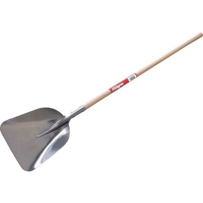 FORGES DE MAGNE Grande Pelle A Neige De 36cm En Aluminium Ma Nche 1.20m