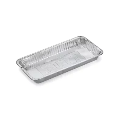 WEBER GRILL Grandes barquettes en aluminium - mod&egrave;le XL, 5 pi&egrave;ces