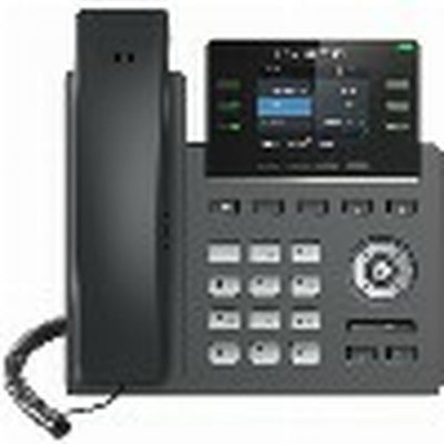 Grandstream Networks GRP2613 t&eacute;l&eacute;phone Fixe Noir 6 Lignes TFT