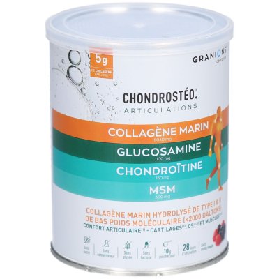 GRANIONS  Chondrost&eacute;o+ Collag&egrave;ne Marin - Articulations, Poudre 280g