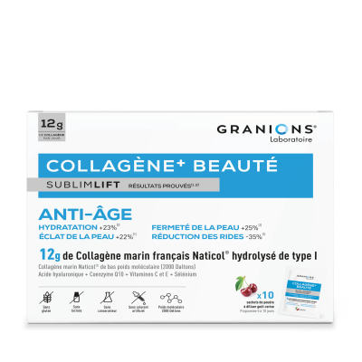 GRANIONS  Collag&egrave;ne+ Beaut&eacute; SublimLift Poudre 10 Sachets