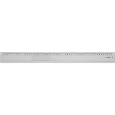 GENERIQUE GRAPH'IT R&egrave;gle gradu&eacute;e biseau bord antitache 50 cm Transparent GI41683