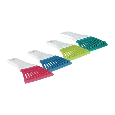 NIGRIN Grattoirs &agrave; glace NANO Bord de grattoir &agrave; glace 95 mm couleurs m&eacute;lang&eacute;es
